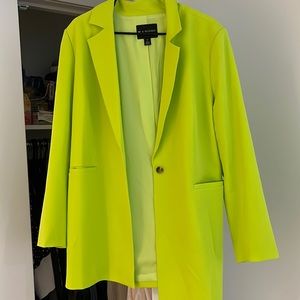 Neon Yellow Blazer